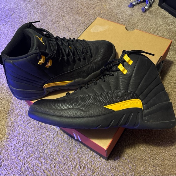 Jordan Other - Jordan Men's Sneakers in Black and Yellow